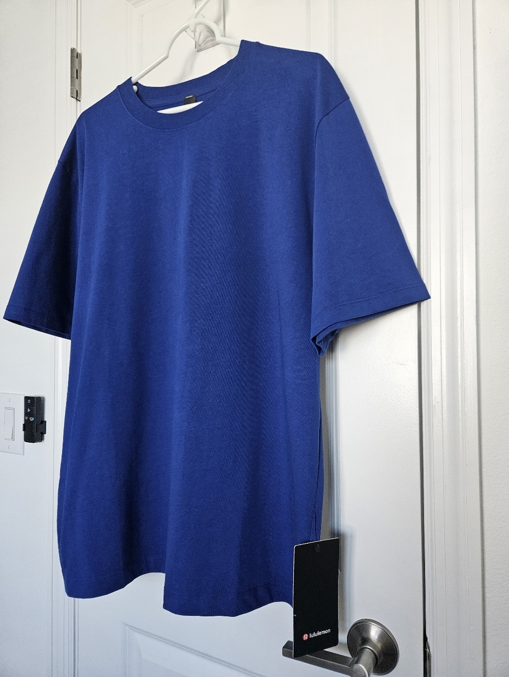 lululemon athletica Men's Crew Tee in Royal Blue